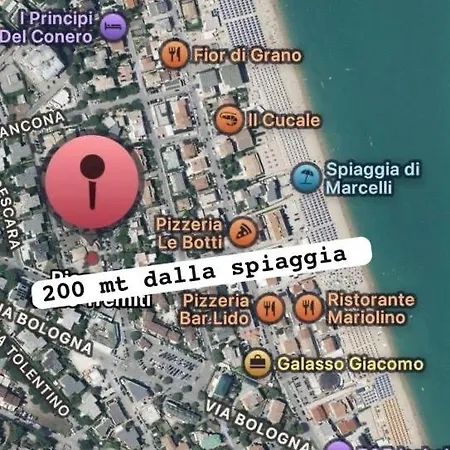 Conero Casa - Di Numana In Piazzale Eolie 6 Con Parcheggio Esclusivo Apartamento