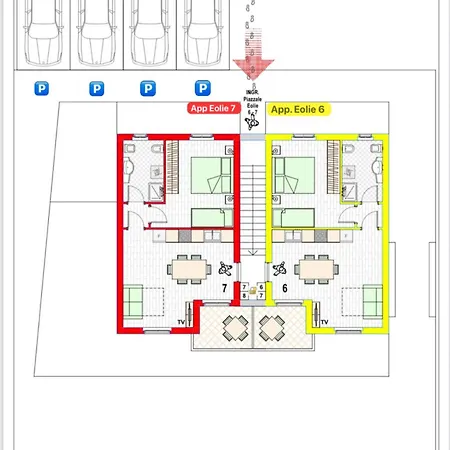 Conero Casa - Di Numana In Piazzale Eolie 6 Con Parcheggio Esclusivo *