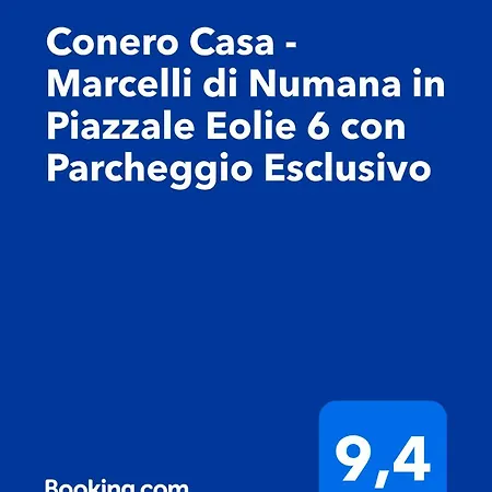 Conero Casa - Di Numana In Piazzale Eolie 6 Con Parcheggio Esclusivo Marcelli